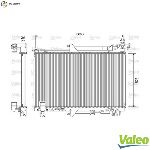 Radiator engine cooling 733146 - cooling,