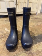 Joules Kids Blue Wellies Size