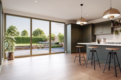 Slim bespoke bifold doors 87mm - slim,