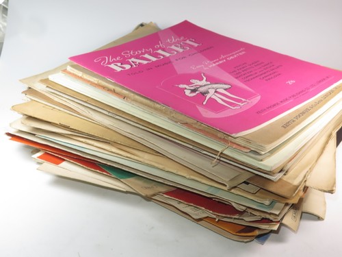 Antique vintage sheet music - &,