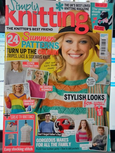 Simply knitting magazine issue - simply,