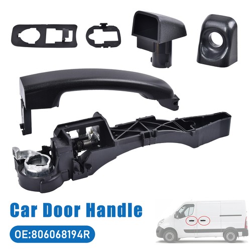 Left side sliding door - left, handle