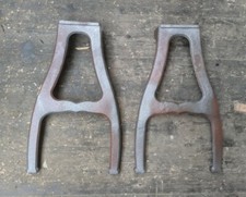 Industrial cast iron bench legs 2 Pieces 