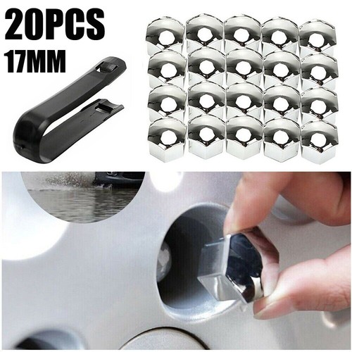 20pcs 17mm chrome - car, wheel