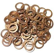 100 Copper Sump Washers