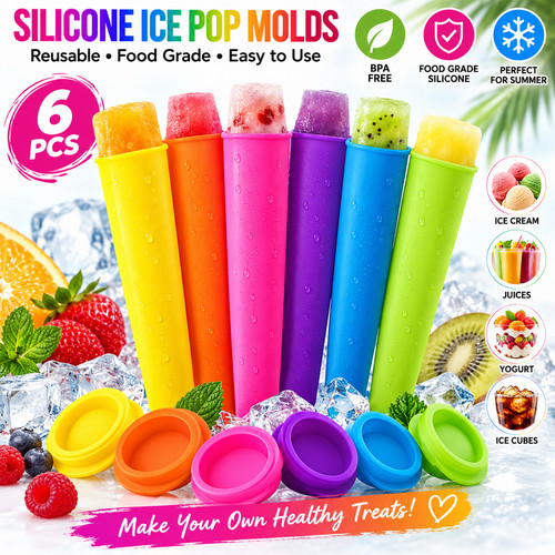 6pcs silicone pop - 6pcs, up