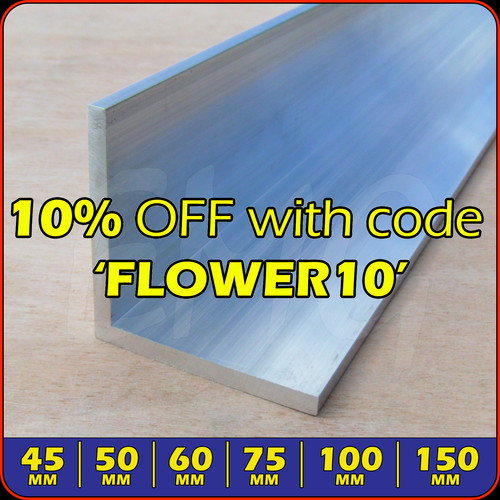 45mm 150mm aluminium angle - 45mm,