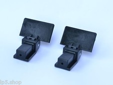 Lid Hinges for Audio Technica Turntables Pair of hinges fits Reloop Stanton etc