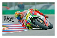 Valentino Rossi Signed A4