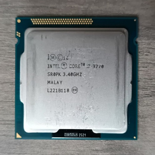 Intel core 3770 - i7-3770, sr0pk