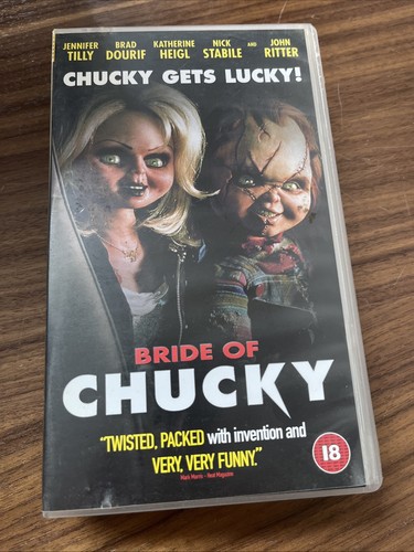 Bride chucky vhs pal uk - chucky,