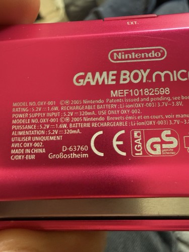 Gameboy micro usb read - gameboy,