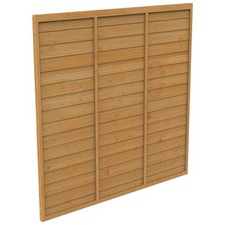 Overlap Fence Panel 6x6ft Dip