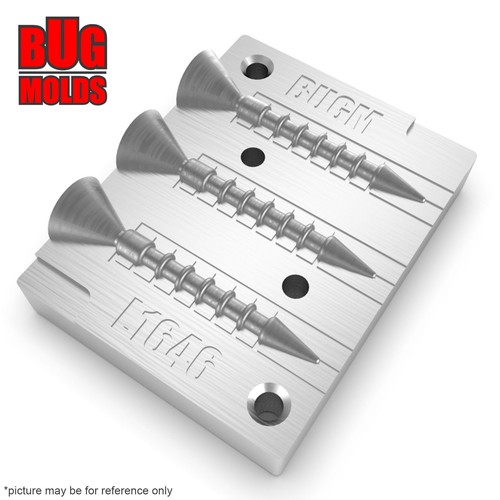 Fishing sinker mold aluminium - sinker,