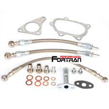 Turbo Oil Water Teflon Line Kit Fit SUBARU IMPREZA Forester w/ IHI VF30 VF35 JB