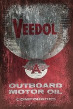 Veedol Outboard Motor Oil Aged