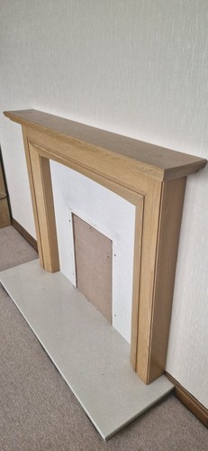 Solid oak and granite - granite, fire