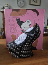 Jeffrey Campbell Spikey Wedge Designer Heels Alternative / UK Size 5