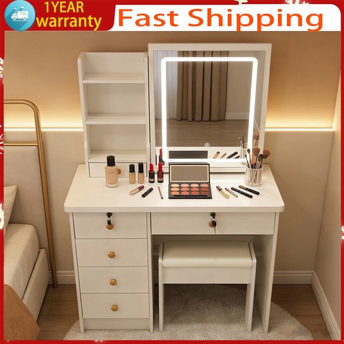 Dressing table with drawers - table,