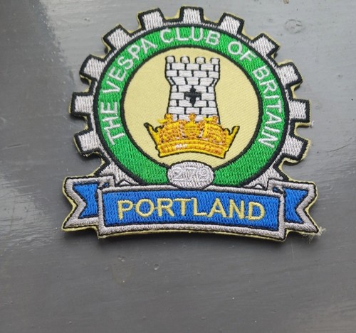 Scooter rally patch portland - scooter,