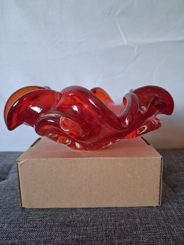 Vintage murano style red - style, art