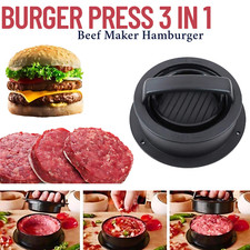Burger Press 3 in 1 Maker Beef Maker Hamburger Patty Maker Press Stuffed Burger