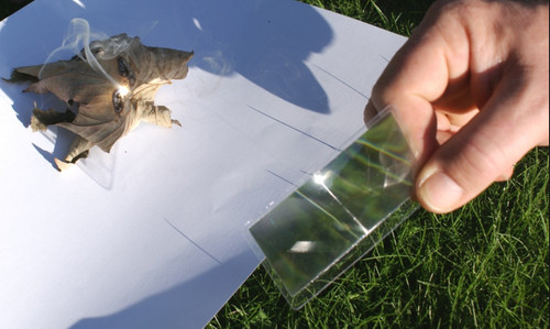 Fresnel magnifying lens - fresnel, for