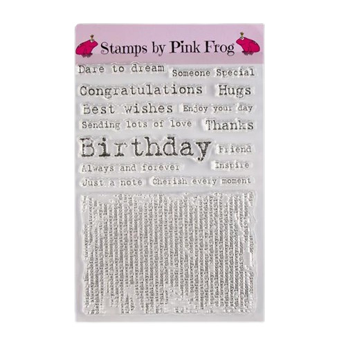 Pink frog crafts typewriter - pink,
