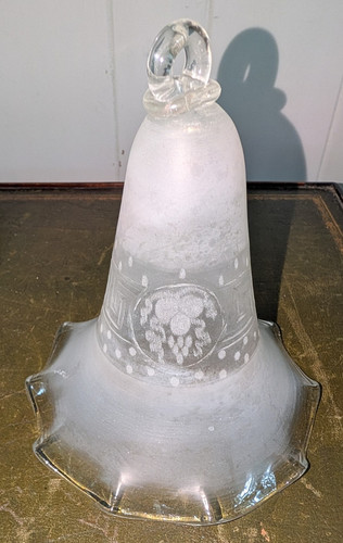 Antique large deep acid etched - deep,