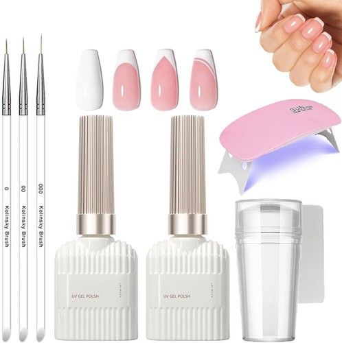 French manicure kit jelly - french, kit,