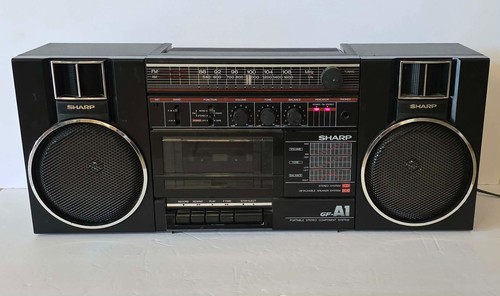 Sharp stereo boombox - sharp,