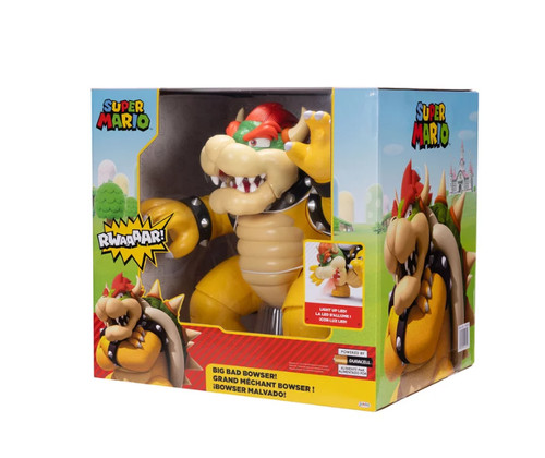 Nintendo big bad bowser - nintendo, 12”