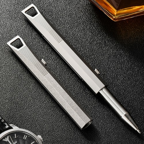 Titanium alloy tactical - titanium, pen