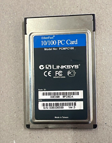 Linksys etherfast 100 - etherfast, 10/100