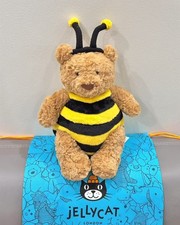 NWT Jellycat Bartholomew Bumblebee Bear Plush Toy Easter Bee Bear DOlls Hot Gift