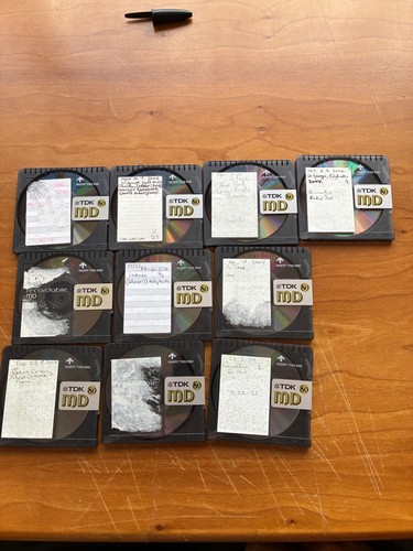 Black tkd md80 recordable - 10,