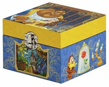 DISNEY BEAUTY AND BEAST MUSICAL JEWELLERY BOX - 725/5470  -  BRAND NEW IN BOX