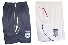 UMBRO ENGLAND Football Vintage Shorts XL Boys NEW