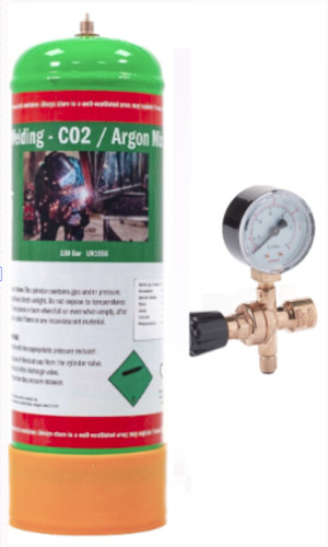 Disposable gas cylinder - , ar
