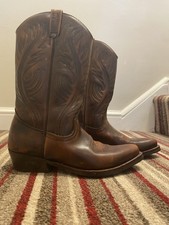 Loblan brown leather cowboy