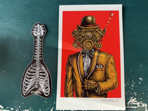 Emek mini poster print x - emek,