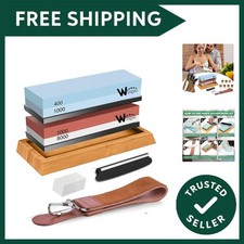 Knife Sharpening Stone Kit -