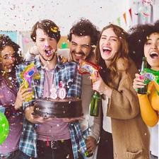 2X Party Poppers Confetti