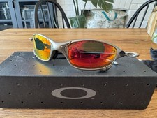 OAKLEY JULIET X-METAL Sunglasses Original 1999 X-Men James Marsden Plasma / Fire