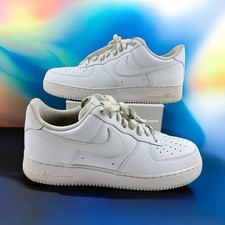 Nike Air Force 1 '07 Low Men’s Triple White Sneakers OG CW2288-111 Mens Size 12