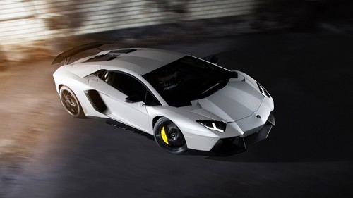 Car lamborghini white - lamborghini, cars
