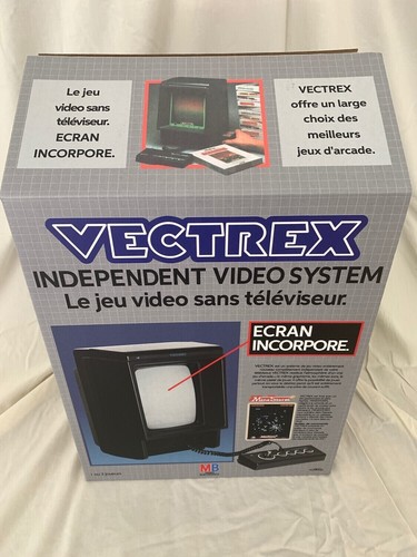 Vectrex empty console - empty, box