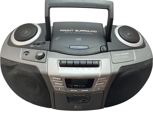 Aiwa csd ed68 portable boombox - aiwa, csd-ed68
