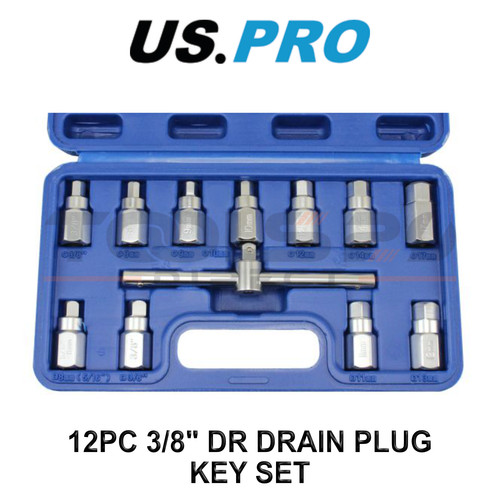 Pro 12pc drain plug key - plug,