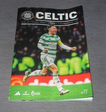 CELTIC v Kilmarnock SPL Match Programme 9 November 2025 & Flag